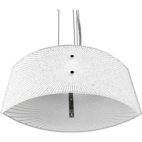 HLW LED LED Hanglamp Trion Elize - 2-lichts E27 fitting, Mat Chroom, Aluminium & Helder Glas HLW LED LED Hanglamp Trion Elize - 2-lichts E27 fitting, Mat Chroom, Aluminium & Helder Glas