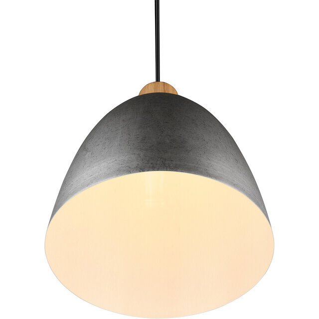 HLW LED LED Hanglamp Trion Jaguar - Rond, Mat Nikkel, Aluminium, 40W LED, E27 Fitting