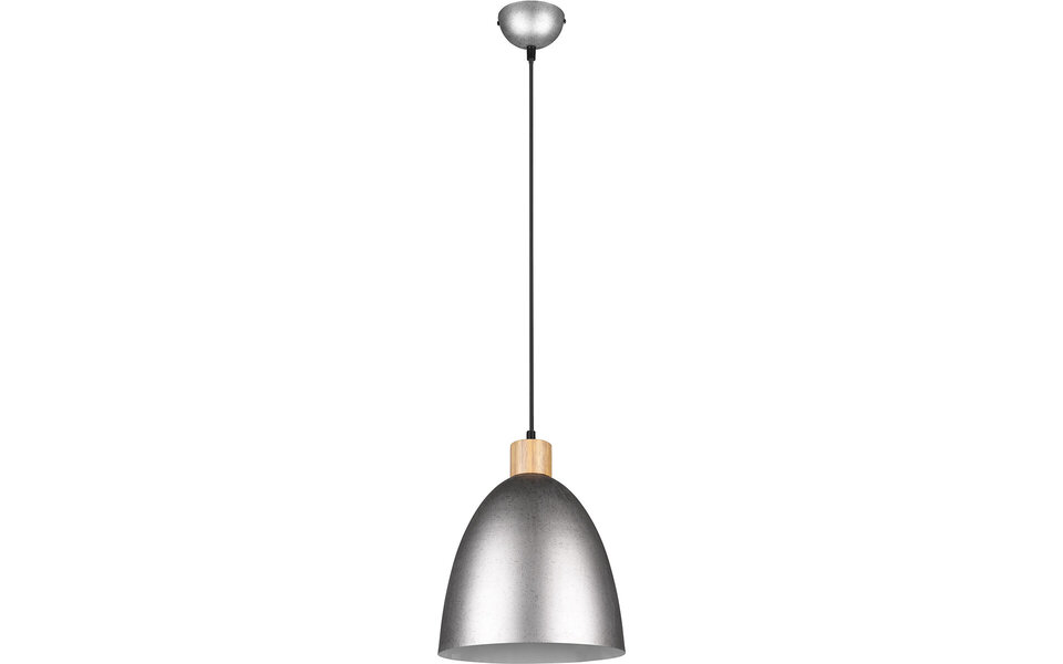 HLW LED LED Hanglamp Trion Jaguar - Rond, Mat Nikkel, Aluminium, 40W LED, E27 Fitting