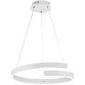 Matt White Dimmable LED Pendant Lamp 37W - Neutral White, Aluminum, Adjustable Matt White Dimmable LED Pendant Lamp 37W - Neutral White, Aluminum, Adjustable