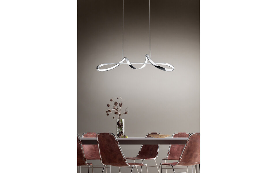 HLW LED LED Hanglamp 37W - Dimbare Witte LED Hanglamp met Natuurlijk Wit Licht 4000K