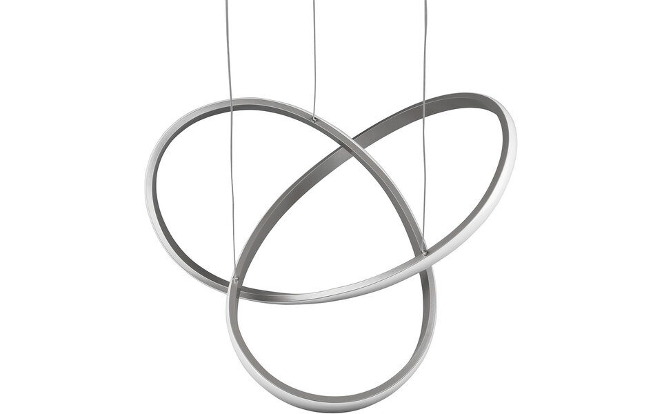 HLW LED Modern Dimmable LED Pendant Lamp 5W in White - Neutral White Light, Matte Nickel HLW LED Modern Dimmable LED Pendant Lamp 5W in White - Neutral White Light, Matte Nickel