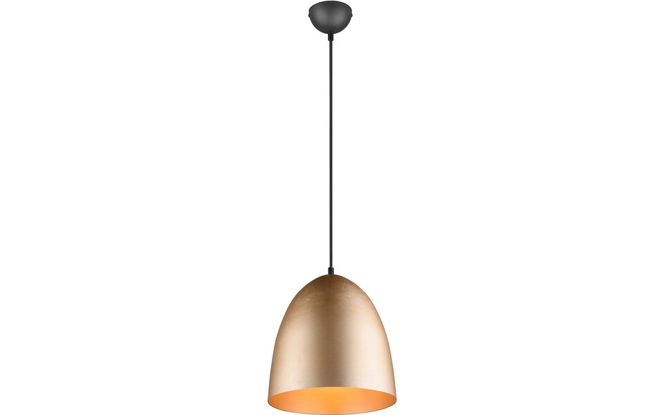 HLW LED LED Pendant Lamp Matte Gold - Luxury Gold LED Pendant Lamp with E27 Fitting