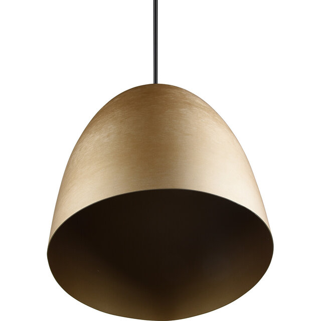 HLW LED LED Hanglamp Mat Goud - Luxe Gouden LED Hanglamp met E27 Fitting HLW LED LED Hanglamp Mat Goud - Luxe Gouden LED Hanglamp met E27 Fitting