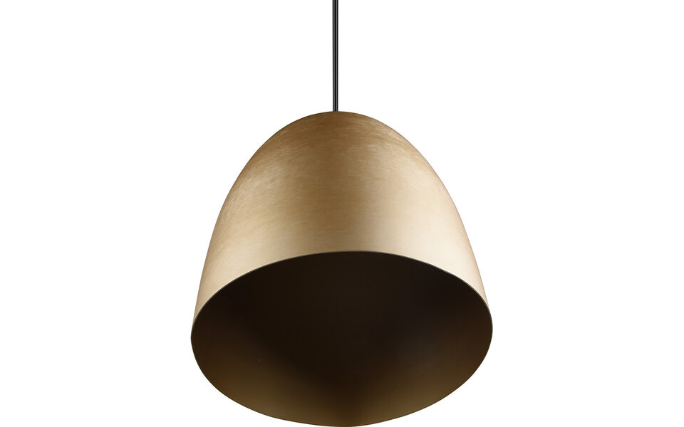 HLW LED LED Pendant Lamp Matte Gold - Luxury Gold LED Pendant Lamp with E27 Fitting