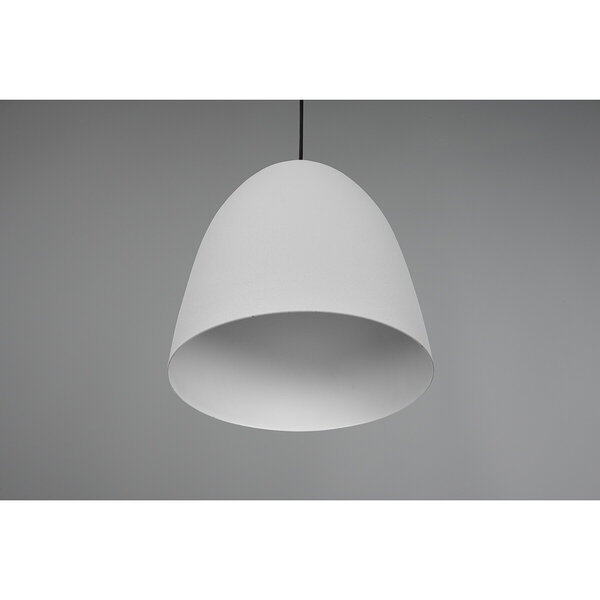 HLW LED Moderne Grijze LED Hanglamp - Trion Lopez 1-lichts Aluminium E27 HLW LED Moderne Grijze LED Hanglamp - Trion Lopez 1-lichts Aluminium E27