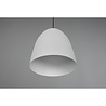 HLW LED Modern Gray LED Pendant Lamp - Trion Lopez 1-light Aluminum E27
