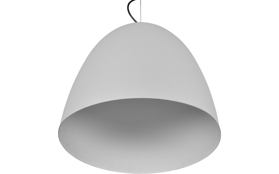 HLW LED Grijze LED Hanglamp Trion Lopez XL - Rond, Mat Grijs, Verstelbaar, E27