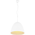 LED Pendant Lamp Matte White - Trion Lopez XL, Round, Aluminum, E27 Fitting LED Pendant Lamp Matte White - Trion Lopez XL, Round, Aluminum, E27 Fitting