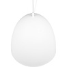 HLW LED LED Pendant Lamp Matte White - Trion Lopez XL, Round, Aluminum, E27 Fitting HLW LED LED Pendant Lamp Matte White - Trion Lopez XL, Round, Aluminum, E27 Fitting