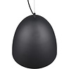 HLW LED Matte Black & Gold LED Pendant Lamp Trion Lopez XL – 1-light, E27, Aluminum