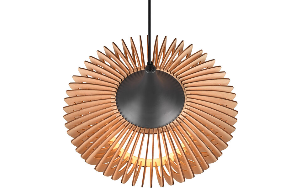 HLW LED LED Pendant Lamp Trion Colman - Round, Matte Brown Aluminum & E27 Fitting HLW LED LED Pendant Lamp Trion Colman - Round, Matte Brown Aluminum & E27 Fitting