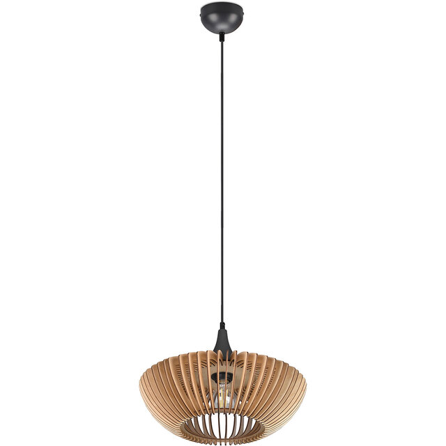 HLW LED LED Pendant Lamp Trion Colman - Round, Matte Brown Aluminum & E27 Fitting HLW LED LED Pendant Lamp Trion Colman - Round, Matte Brown Aluminum & E27 Fitting