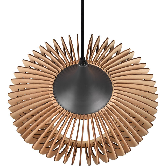 HLW LED LED Pendant Lamp Trion Colman - Round, Matte Brown Aluminum & E27 Fitting HLW LED LED Pendant Lamp Trion Colman - Round, Matte Brown Aluminum & E27 Fitting