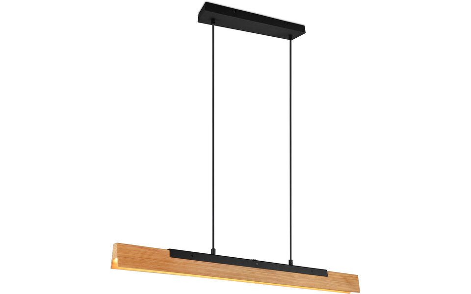 HLW LED LED Pendant Lamp 25W - Dimmable, Matte Black/White - Warm White 3000K, Aluminum HLW LED LED Pendant Lamp 25W - Dimmable, Matte Black/White - Warm White 3000K, Aluminum