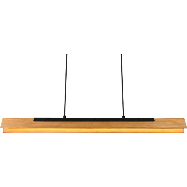 HLW LED LED Pendant Lamp 25W - Dimmable, Matte Black/White - Warm White 3000K, Aluminum HLW LED LED Pendant Lamp 25W - Dimmable, Matte Black/White - Warm White 3000K, Aluminum