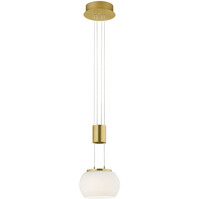Dimmable LED Pendant Lamp Matte Gold 8W - Warm White
