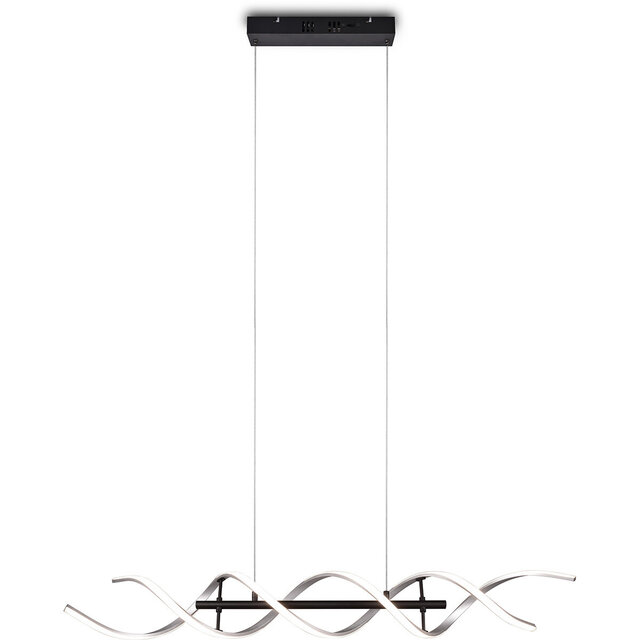 HLW LED LED Hanglamp Trion Sarina 45W - Dimbaar, Aanpasbare Kleur, Geborsteld Zilver HLW LED LED Hanglamp Trion Sarina 45W - Dimbaar, Aanpasbare Kleur, Geborsteld Zilver