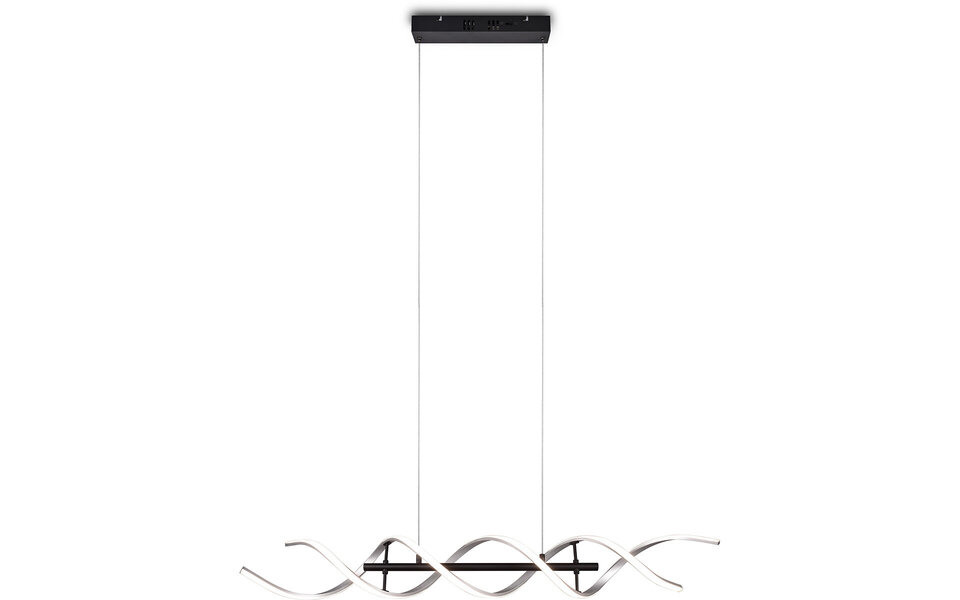 HLW LED LED Pendant Lamp Trion Sarina 45W - Dimmable, Adjustable Color, Brushed Silver