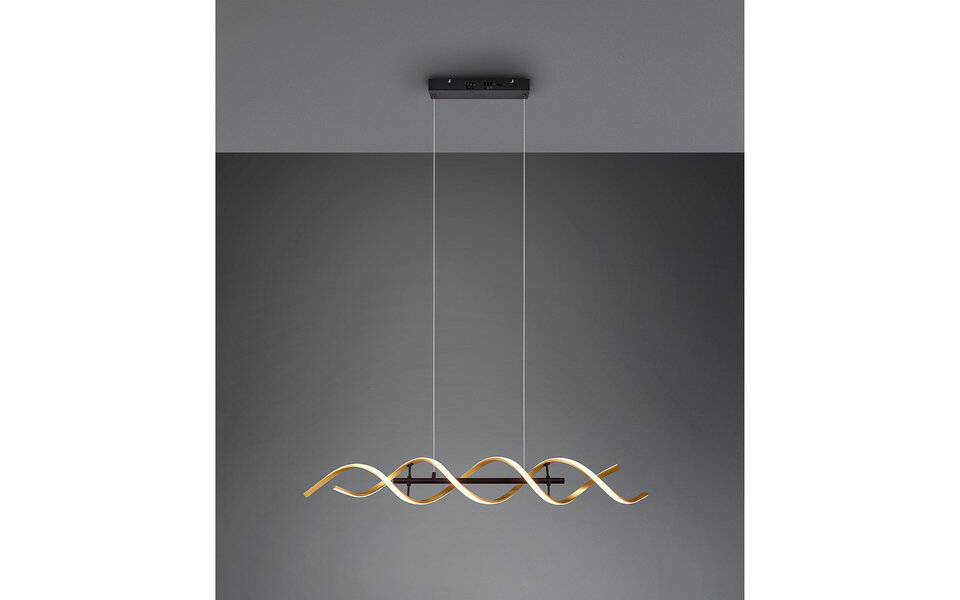 HLW LED Trion Sarina Dimmable LED Pendant Lamp 45W - Gold Finish & Adjustable Color