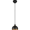 HLW LED Black LED Pendant Lamp Trion Palmo - Matte Black Aluminum, E27, 1-light, Adjustable HLW LED Black LED Pendant Lamp Trion Palmo - Matte Black Aluminum, E27, 1-light, Adjustable