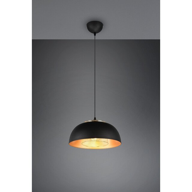 HLW LED Black LED Pendant Lamp Trion Palmo XL - Matte Black Aluminum, E27, 1-light HLW LED Black LED Pendant Lamp Trion Palmo XL - Matte Black Aluminum, E27, 1-light