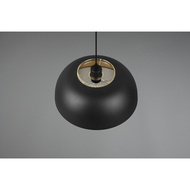 HLW LED Black LED Pendant Lamp Trion Palmo XL - Matte Black Aluminum, E27, 1-light HLW LED Black LED Pendant Lamp Trion Palmo XL - Matte Black Aluminum, E27, 1-light
