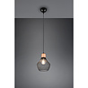 HLW LED Black LED Pendant Lamp Trion Jenna - Matte Black Aluminum, E27 Fitting, 1-light