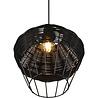 HLW LED LED Pendant Lamp Trion Bera XL - Black LED Pendant Lamp with E27 fitting, adjustable and durable
