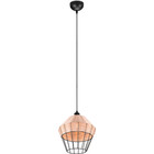 HLW LED LED Pendant Lamp Trion Bera XL - Brown Aluminum, E27 Fitting, Height Adjustable
