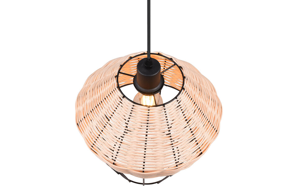 HLW LED LED Pendant Lamp Trion Bera XL - Brown Aluminum, E27 Fitting, Height Adjustable