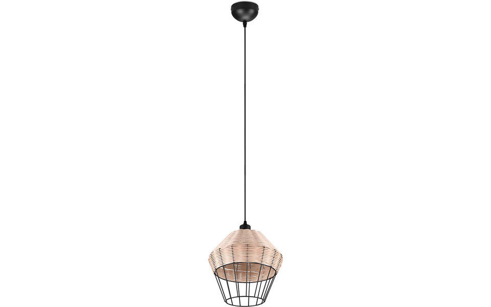 HLW LED LED Pendant Lamp Trion Bera XL - Brown Aluminum, E27 Fitting, Height Adjustable