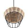 HLW LED LED Pendant Lamp Trion Bera XL - Brown Aluminum, E27 Fitting, Height Adjustable