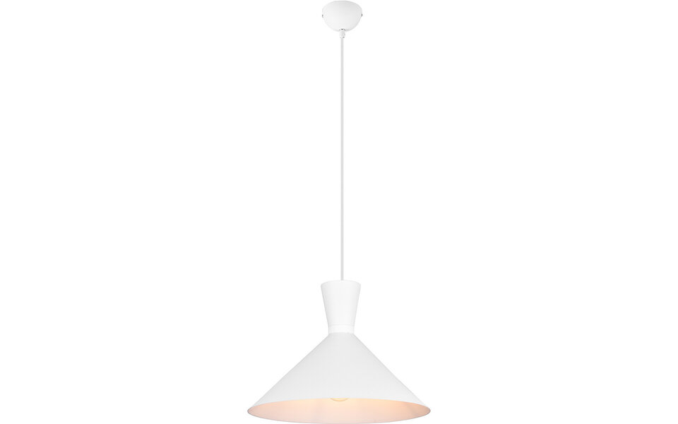 HLW LED LED Hanglamp Trion Ewomi - Mat Wit, Aluminium, E27 Fitting, Ø35cm