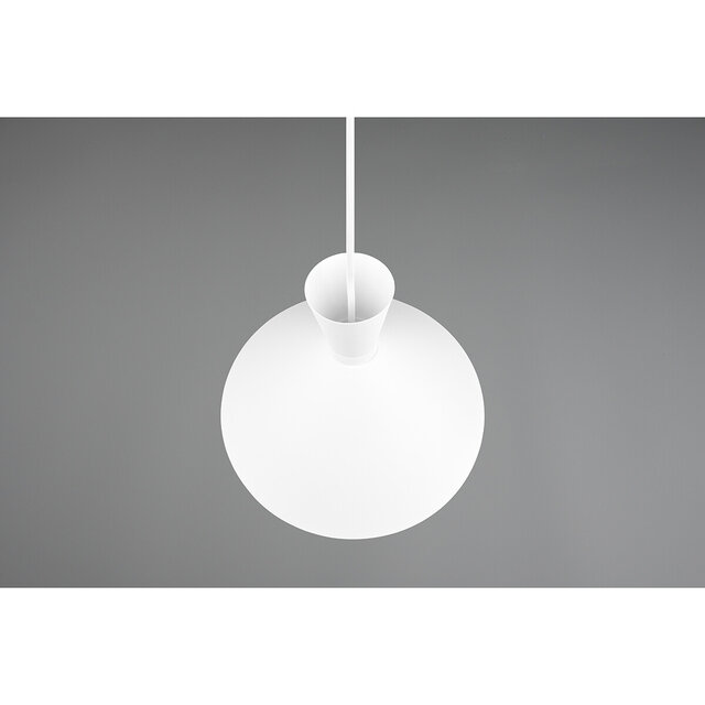 HLW LED LED Hanglamp Trion Ewomi - Mat Wit, Aluminium, E27 Fitting, Ø35cm