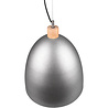 HLW LED LED Pendant Lamp Trion Jaguar - Matte Nickel Aluminum, E27 Fitting, Up to 60W LED