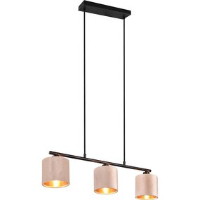 LED Hanglamp Trion Julina - 3-lichts beige met E14 fitting LED Hanglamp Trion Julina - 3-lichts beige met E14 fitting