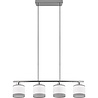 LED Hanglamp Trion Vamos - 4-lichts metalen LED lamp Chroom Verlichting per ruimte LED Hanglamp Trion Vamos - 4-lichts metalen LED lamp Chroom Verlichting per ruimte