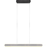 Ronde zilverkleurige LED hanglamp met 48W vermogen en instelbare kleurtemperatuur, modern design Ronde zilverkleurige LED hanglamp met 48W vermogen en instelbare kleurtemperatuur, modern design