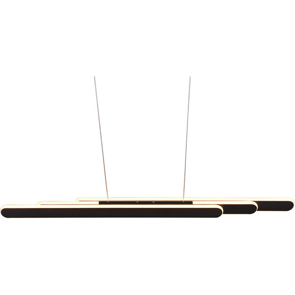 HLW LED Zwarte Metalen LED Hanglamp 48W - Trion Clio Rond & Aanpasbaar HLW LED Zwarte Metalen LED Hanglamp 48W - Trion Clio Rond & Aanpasbaar