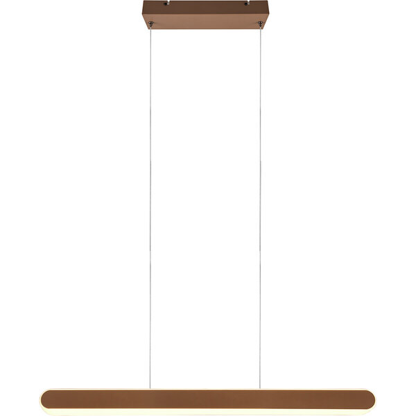 HLW LED 48W LED Hanglamp Trion Clio - Metalen Coffee Hanglamp met Aanpasbare Lichtkleur HLW LED 48W LED Hanglamp Trion Clio - Metalen Coffee Hanglamp met Aanpasbare Lichtkleur