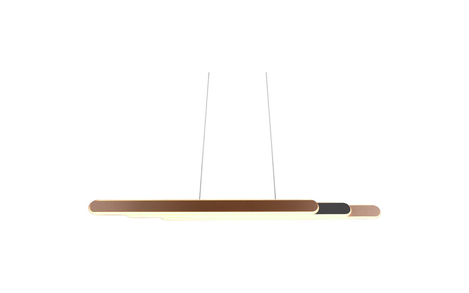 HLW LED 48W LED Pendant Lamp Trion Clio - Metal Coffee Pendant Lamp with Adjustable Light Color HLW LED 48W LED Pendant Lamp Trion Clio - Metal Coffee Pendant Lamp with Adjustable Light Color