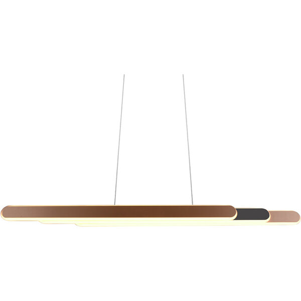 HLW LED 48W LED Hanglamp Trion Clio - Metalen Coffee Hanglamp met Aanpasbare Lichtkleur HLW LED 48W LED Hanglamp Trion Clio - Metalen Coffee Hanglamp met Aanpasbare Lichtkleur