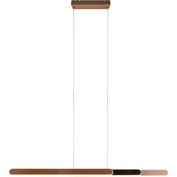 HLW LED 48W LED Hanglamp Trion Clio - Metalen Coffee Hanglamp met Aanpasbare Lichtkleur HLW LED 48W LED Hanglamp Trion Clio - Metalen Coffee Hanglamp met Aanpasbare Lichtkleur