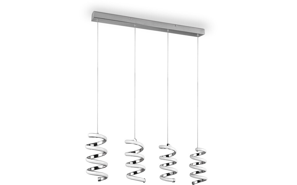HLW LED Modern Metal LED Pendant Lamp 8W - White LED Pendant Lamp Neutral White 4000K
