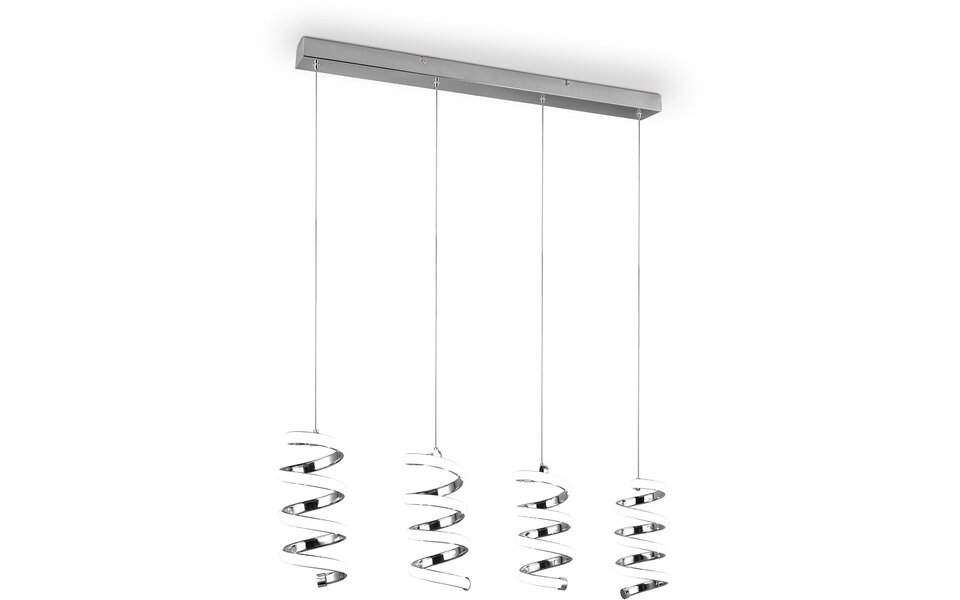 HLW LED Modern Metal LED Pendant Lamp 8W - White LED Pendant Lamp Neutral White 4000K