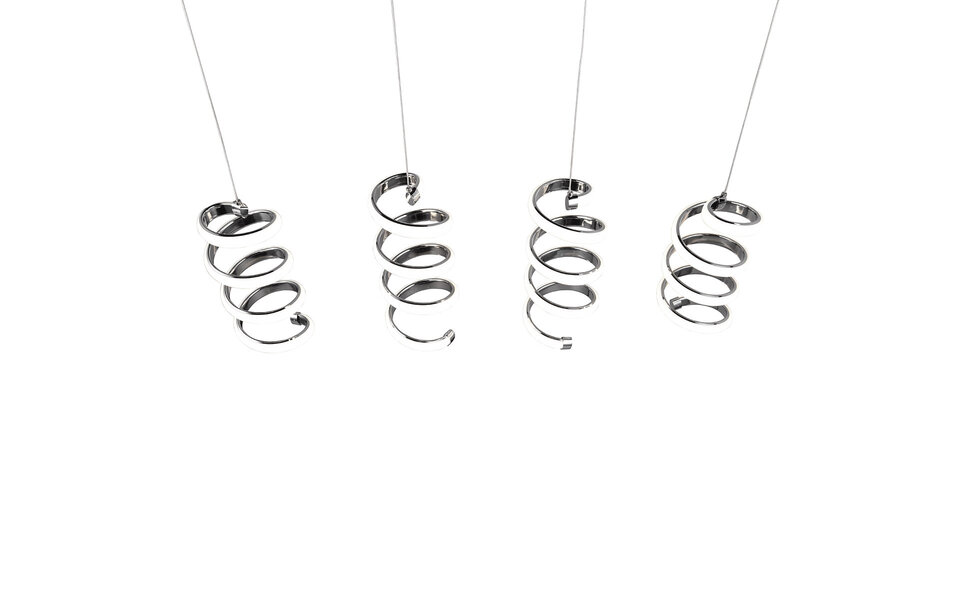 HLW LED Moderne Metalen LED Hanglamp 8W - Witte LED Hanglamp Neutraal Wit 4000K