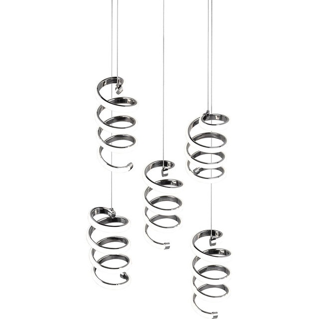 HLW LED Round Metal LED Pendant Lamp 8W - White LED Lamp Neutral White 4000K Dimmable HLW LED Round Metal LED Pendant Lamp 8W - White LED Lamp Neutral White 4000K Dimmable