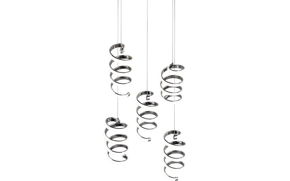 HLW LED Round Metal LED Pendant Lamp 8W - White LED Lamp Neutral White 4000K Dimmable HLW LED Round Metal LED Pendant Lamp 8W - White LED Lamp Neutral White 4000K Dimmable