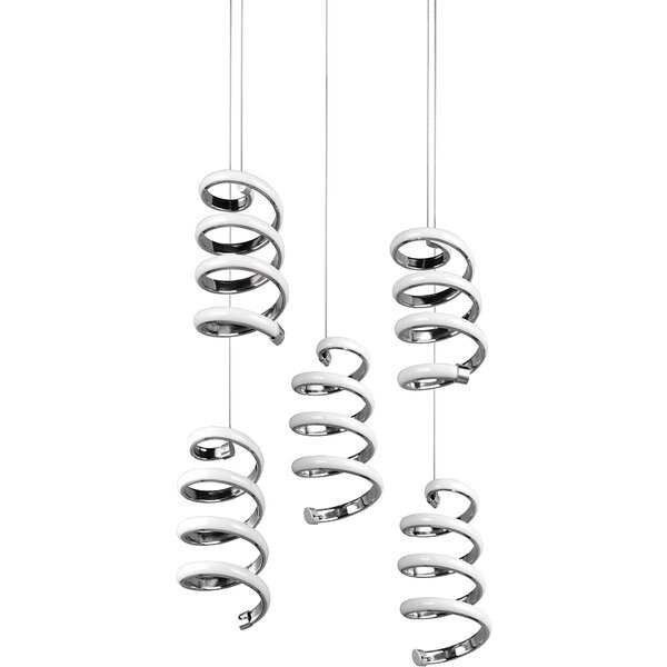 HLW LED Ronde Metalen LED Hanglamp 8W - Witte LED Lamp Neutraal Wit 4000K Dimbaar HLW LED Ronde Metalen LED Hanglamp 8W - Witte LED Lamp Neutraal Wit 4000K Dimbaar